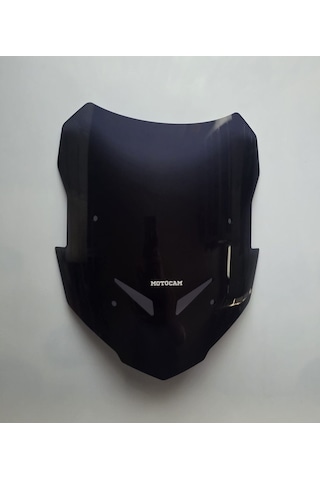 Motocam Yamaha Tracer 9 Gt Ön Cam 2021-2024 Model 39cm Siyah Renkli 4mm Sportif
