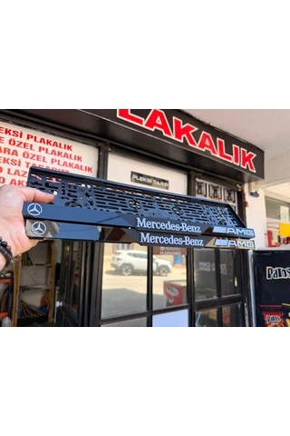 Pleksi Tarzı Mercedes Benz Pleksi Plakalık
