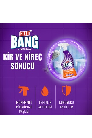 Cillit Bang Banyo Kir ve Kireç Sökücü Sprey 750 ML