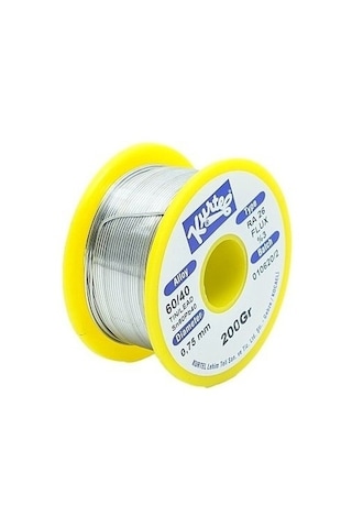 Kurtel 60/40 0.75 MM 200 G Kurtel Pastalı Lehim Teli Kurtel 60/40 0.75 MM 200 G Kurtel Pastalı Lehim Teli