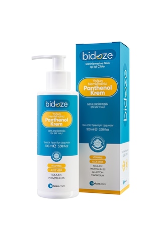 Bidoze Yoğun Nemlendirici Panthenol Krem 100 ML