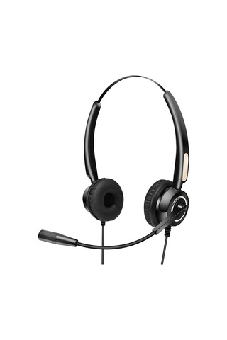 Skycity Usb Konnektörlü Müşteri Hizmeti Kulaklığı - Yüksek Kaliteli Ses, Gürültü Engelleme, 360 Ayarlanabilir Kolu, Çoklu Cihaz Desteği