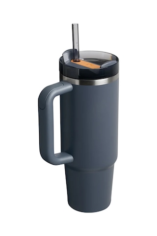 Stanley Quencher H2.0 Flowstate 0.89 L Pipetli Çelik Termos Lacivert