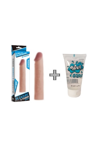 Truva Shop X-Tender Ultra Gerçekçi 3 CM Dolgulu Penis Kılıfı