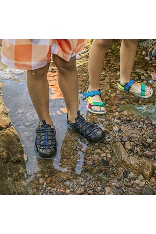 Merrell Merrell Unisex Çocuk Su Ayakkabısı Hydro 2 Siyah/gri/royal 4127 Çok Renkli