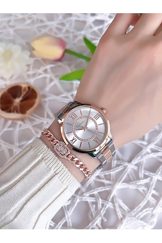 Pierre Cardin Bpr.800202f04 Rose Gold - Gümüş Kadın Kol Saati