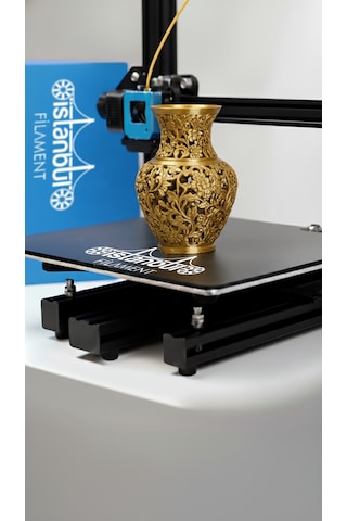 İstanbul Filament 3d Baskı Pla Filament Transparan Sarı 1 Kg Ø 1,75mm 0,05 Mm Bambu Lab Uyumludur 1.75mm