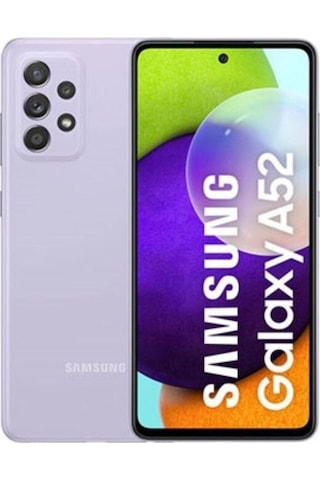 Samsung Galaxy A52 Mor 128 Gb 8 Gb Ram Yenilenmiş Telefon