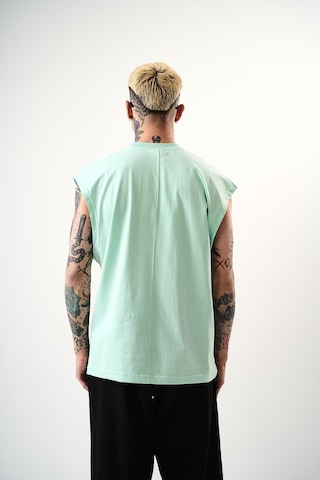 Respire Erkek Basic Tank Top Atlet Su Yeşili