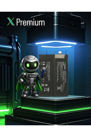 Xpremium Omix X600 Batarya 5000 Mah Süper Yüksek Kapasiteli Güçlendirilmiş Pil