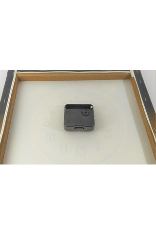 KANVAS RESİM SAAT SARI