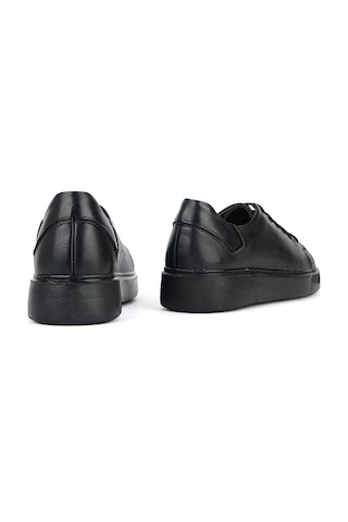 Ziya, Erkek Hakiki Deri Sneaker 161423z5141 Siyah 161423z5141 000