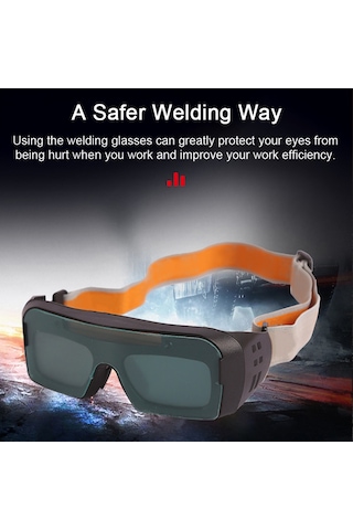 Güneş Enerjili Otomatik Kararan Kaynak Gözlükleri Güvenlik Koruyucu Kaynakçı Gözlükleri Argon Ark Kaynak Elektrikli Kaynak Gözlükleri