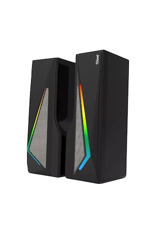 Jedel S-550 Rgb Işıklı 2.0 Multimedia Hoparlör - Soundbar Ve Oyuncu Hoparlörü