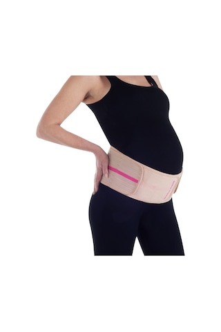 Owli Bamboo Premium Hamile Destek Kemeri 2'Si 1 Arada Ten