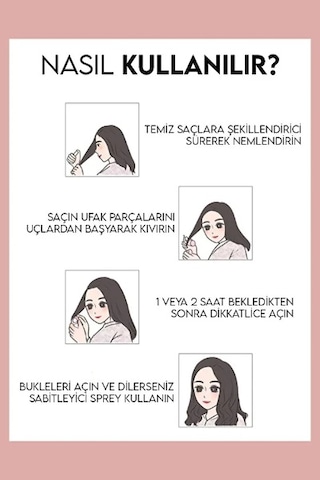Büro Ev Ofis Kişisel Saç Bakımı İçin 6parça Şekillendirme Bugidi Seti