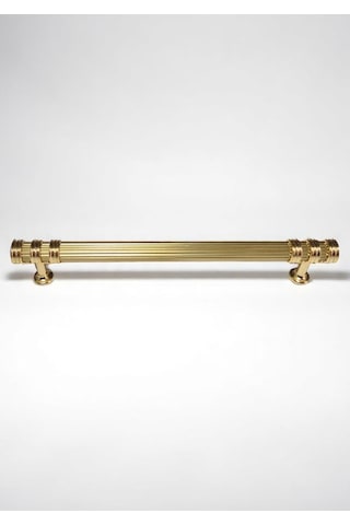 Çizgili Nesli Alüminyum Metal Lüks Modern Mobilya Çekmece Mutfak Dolabı Kulpu Altın 128mm Altın