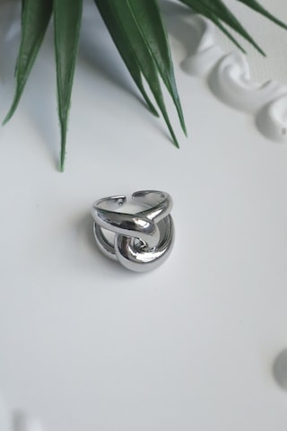 Kadın Yüzük İç İçe Düğüm Ayarlanabilir Yüzük Çok Renkli