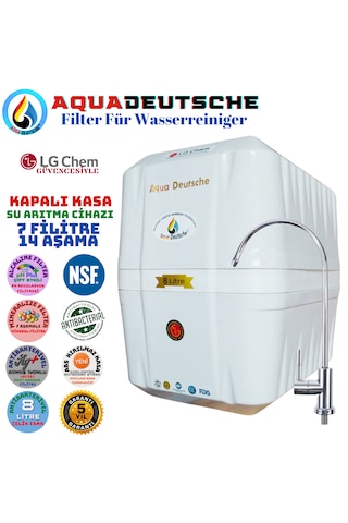 Elegance Bey 7 Filitre 14 Aşama 8 Litre Alkali Mineral Ve Jakobi