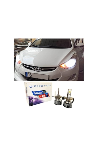 Hyundai Elantra Led Xenon Kısa Far Ampulü Hb3 9005 Mono Yeni Seri Beyaz 2012+