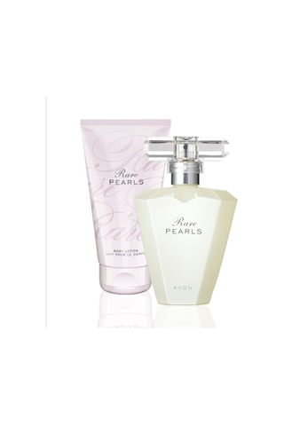 Avon Rare Pearls Kadın Parfüm EDP 50 ML + Vücut Losyonu 150 ML Avon Rare Pearls Kadın Parfüm EDP 50 ML + Vücut Losyonu 150 ML