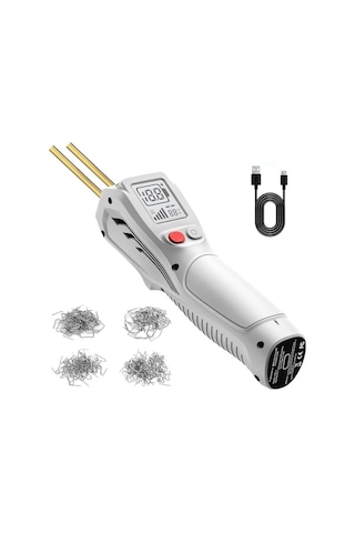Besthome1 Kolluk Tipi Kablosuz Plastik Kaynak Makinesi, Lcd Ekranlı, 5000mah Li-po Pil, Hızlı Sıcaklık Ayarı, Çok Amaçlı Tamir