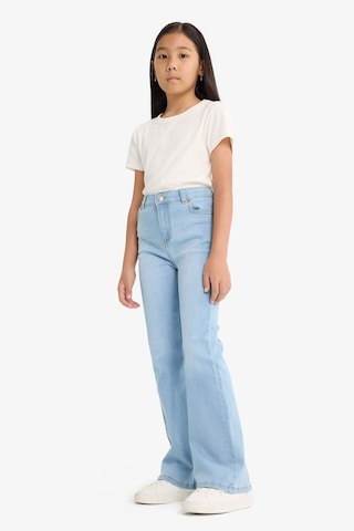 Defacto Kız Çocuk Flare Fit İspanyol Paça Jean Pantolon E6182a825aunm39 Mavi