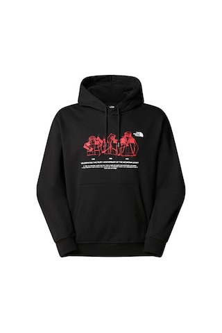 The North Face U Mnt Jacket Anniversary Relaxed Hoodie Erkek Günlük Sweatshirts Nf0a8dn7jk31 Siyah Siyah