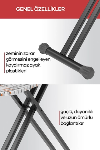 Perilla Avila Ütü Masası Antrasit