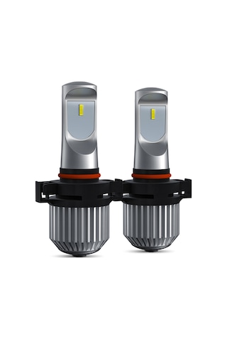 Geeroyoo 5202/5201/h16 Fiyaklı Led Faro Lambaları, 6 Csp Çip 12000lm 6000k, Ip65 Su Geçirmez, 10-32v Geniş Voltajlı, Araç Bulb Lambası