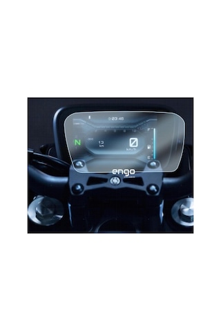 Lexroo Yamaha Mt-125 5 İnç İle Uyumlu Ekran Koruyucu Tft Dijital Gösterge Paneli 9h Nano Esnek Cam Şeffaf