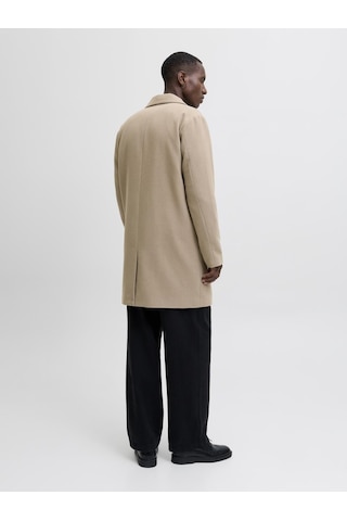 Jack&jones Essentıals Erkek Spread Yaka Palto - Harris - 12288145 Greige