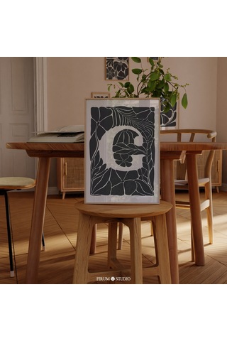 G Harfi Sanatı, İsim Baş Harfi Sanatı, Modern Dekor Hediye Fikri