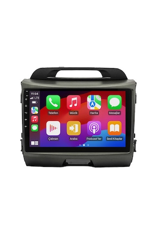 Otolas Kia Sportage Android Multimedya Ekran 2011-2015 4 Gb + 128 Gb 9"
