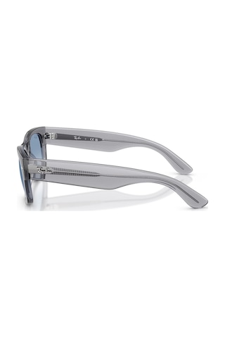 Ray-ban Rb 0832s 68463f 52 Mega Wayfarer Unisex Kare Gri Kemik Güneş Gözlüğü Gri