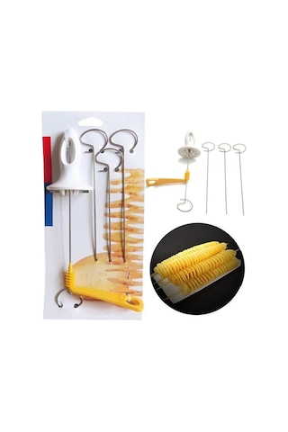 Evefix Çubukta Şekilli Twister Patates Cips Yapma Aparatı Aleti Diğer