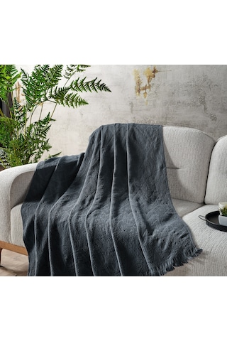 Adora Koltuk Şalı İndigo - 130x170 Cm