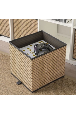 Ikea Gnabbas Deniz Sazı Saklama Sepeti 35 X 32 X 32 Cm Kahverengi