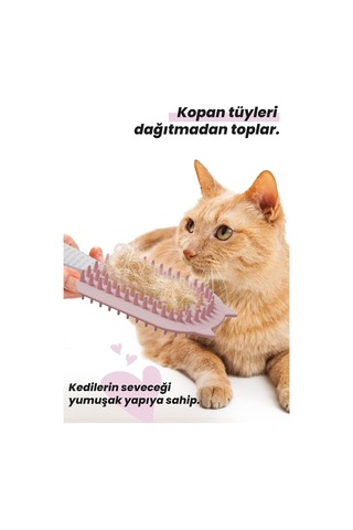 Silikon Kedi Köpek Tarağı Tüy Toplayıcı Tarak Kısa Tüylü Kediler İçin Tüy Toplama Fırçası Tarak Tek Renk 97385116