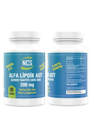 Ncs L-carnitine Koenzim Q10 90 Tablet + Ncs Vitamin D3 K2 Damla