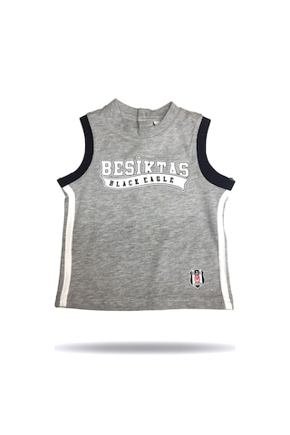Bjk Atlet Beşiktaş Forma Çocuk Kolsuz Tshirt 456 Siyah