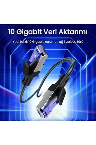 Ethernet Kablosu 2 Metre Siyah Diğer