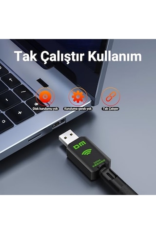Ad082 300 Mbps Usb Wireless Adaptör Wifi Alıcı Verici Access Point