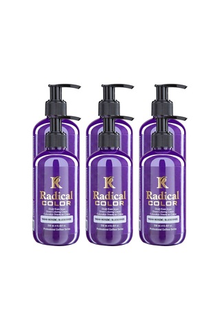 Radical Color New 25/blueberry Amonyaksız Su Bazlı Saç Boyası 250 Ml 6 Adet Yaban Mersini