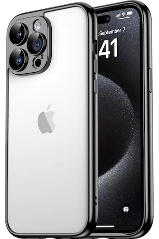 Apple Uyumlu iPhone 15 Pro Max Kılıf Zore Kamera Korumalı Bontez Bumper