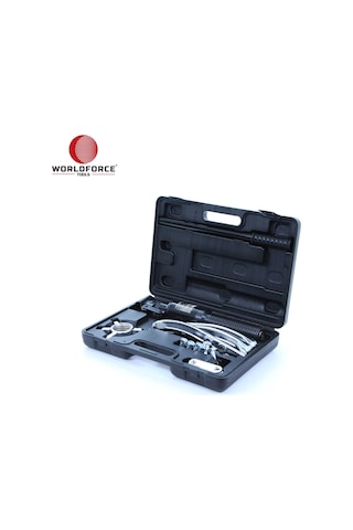 Worldforce 11199 Hidrolik Çektirme 3 Ayaklı 200 MM Profesyonel Hidrolik Rulman Çektirme Seti 5 Ton