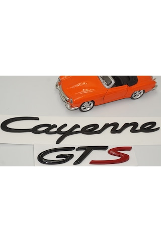 Porsche Cayenne Gts Bagaj 3M 3D Abs Yazı Logo Amblem Seti (549178716)
