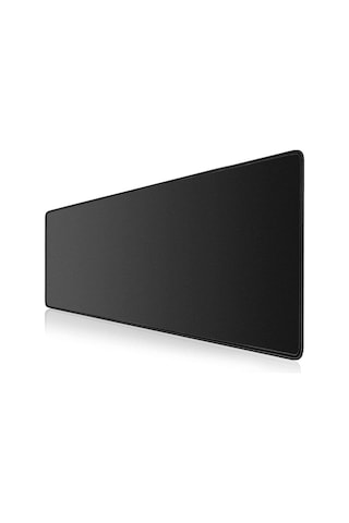 Klasse Pro Black Edition - Dikişli Kenar 70x30, 90x40, 100x50 Ve 120x60 Cm Oyuncu Gaming Mouse Pad Siyah, 90x40 Cm 09830607