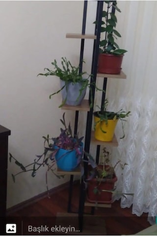 7 Bölmeli Çiçeklik, Saksılık, Çiçeklik Standı