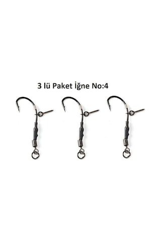 Extra Carp Rig 777P No:4 (3 adet)